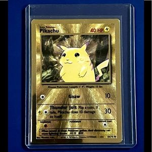 Pokemon Celebrations UPC Metal Pikachu